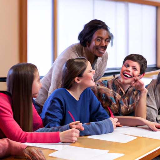 A diverse group of students participating in a classroom activity during a Bachelor of Special Education program.