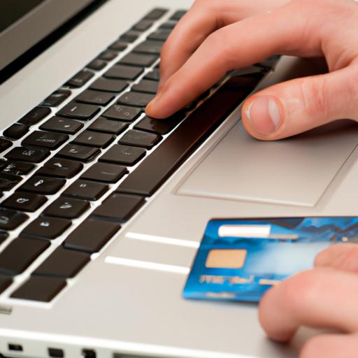 A person conducting research on different credit card options to get prequalified